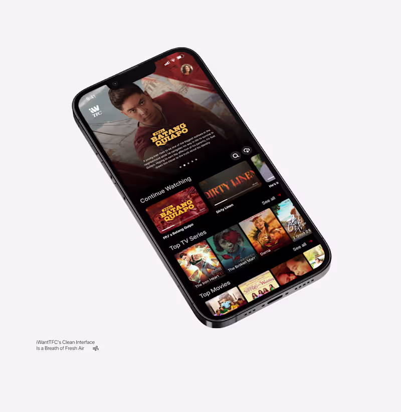 Cover image for Redesign App for iwantTFC