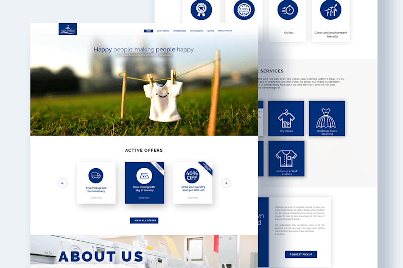 Cover image for Landing Page design