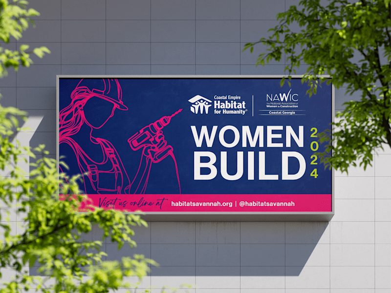 Cover image for Visual Identity: Habitat for Humanity 2024 Women Build