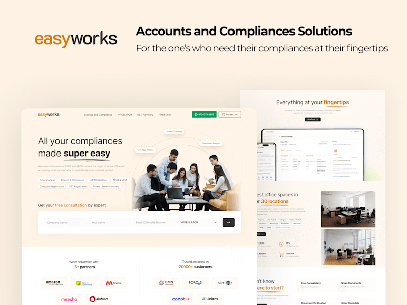 Cover image for Compliance Platform (App & Web) with Payments & Invoicing