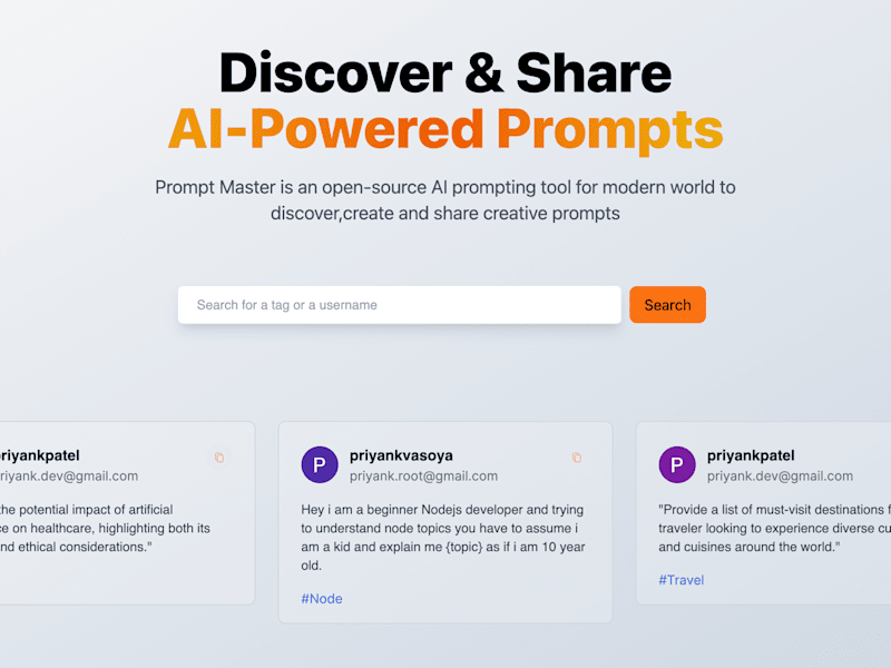 Cover image for Prompt Master