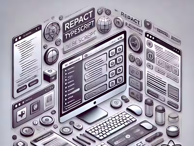 Cover image for Frontend Development with React & TypeScript