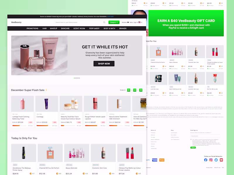 Cover image for E-commerce Website Design