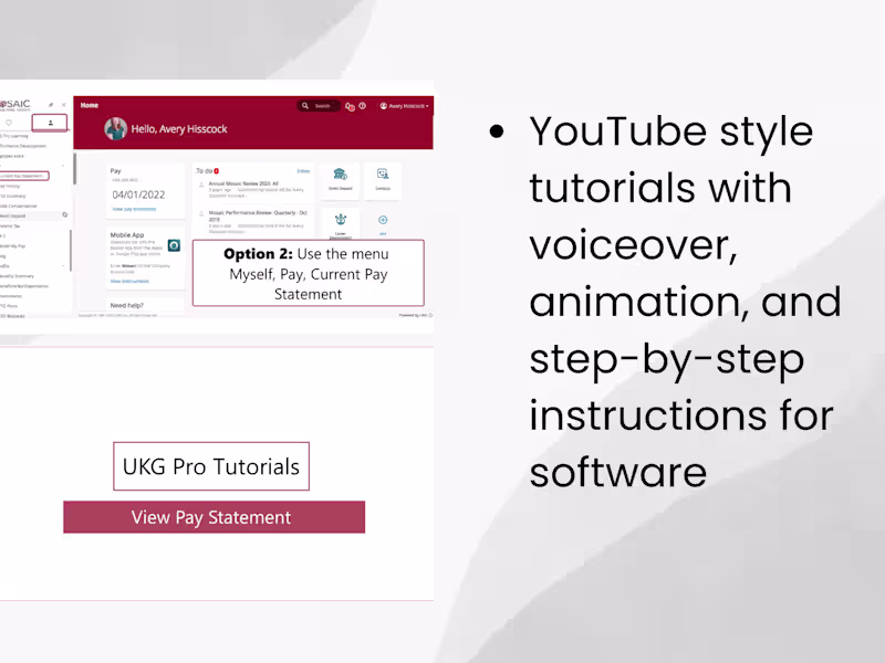 Cover image for Consulting Firm I E-Learning Training Tutorial Video 