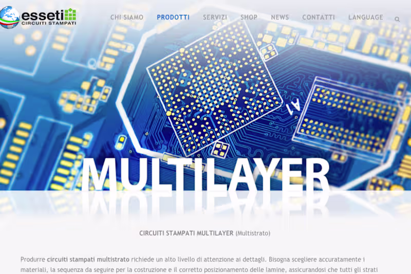 Cover image for Esseti Website Remake