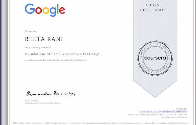 Cover image for Foundations of User Experience (U