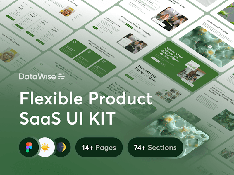 Cover image for DataWise - Flexible Product SaaS UI KIT