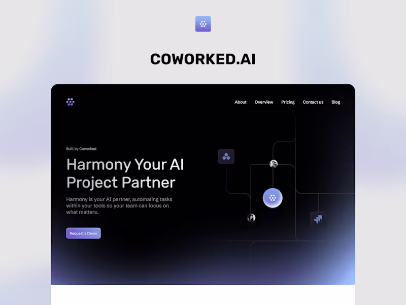 Cover image for Coworked.ai – AI-Powered Project Management Website