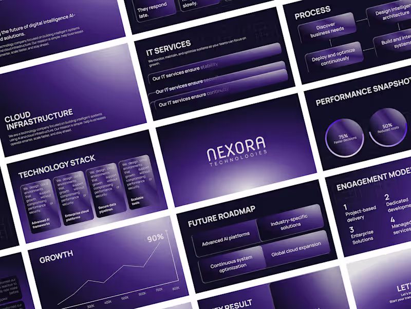 Cover image for Your idea deserves better than boring slides. I design pitch...