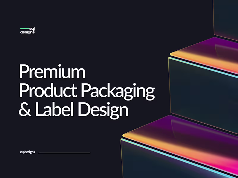 Cover image for Eye-Catching Packaging/Label Design for Print & Shelf