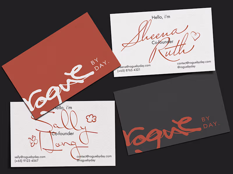 Cover image for Rogue by Day is a lifestyle brand based in Singapore. The br...