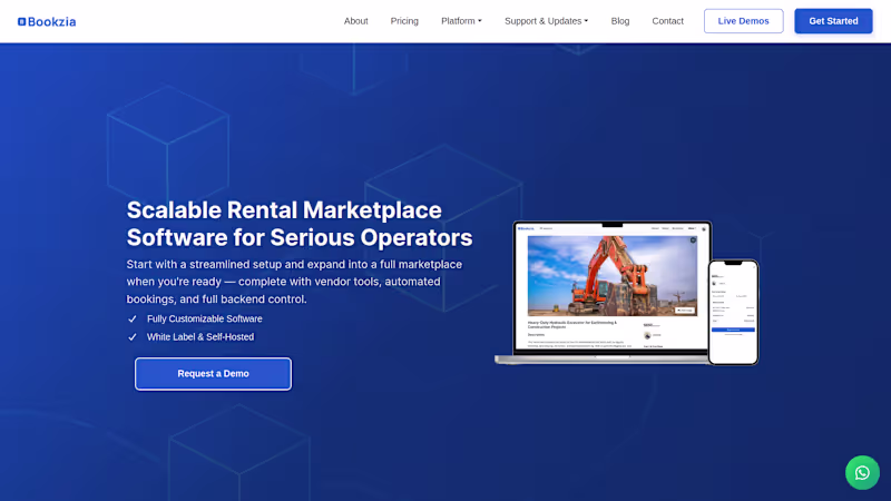 Cover image for Bookzia - Main Website