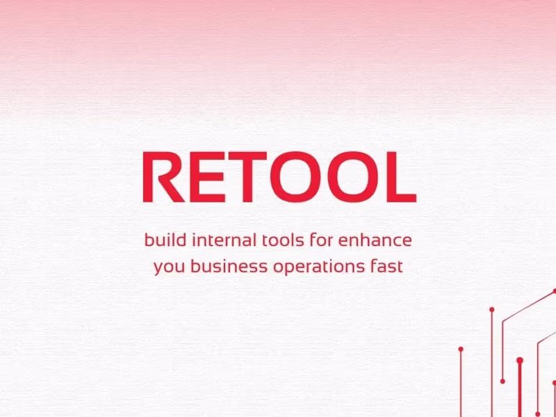 Cover image for Custom Internal Tools & Dashboards with Retool