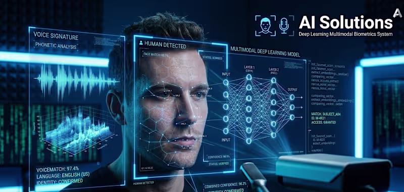 Cover image for I will build AI powered applications, face & voice recognition