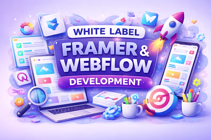Cover image for White Label Framer & Webflow Development for Agencies