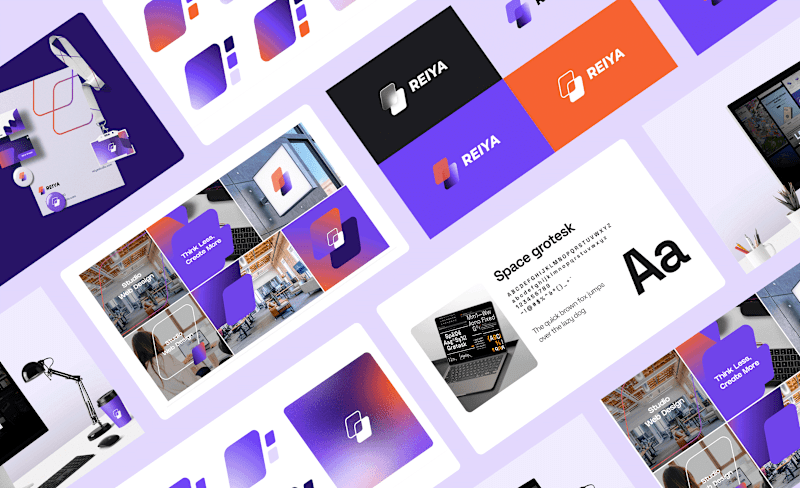 Cover image for Reiya Studio Brand Identity