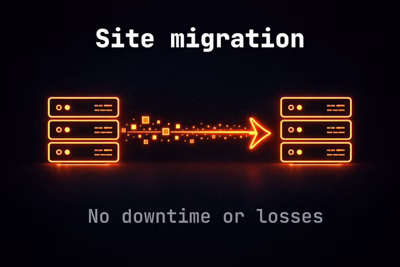 Cover image for Site Migration to New Hosting / VPS