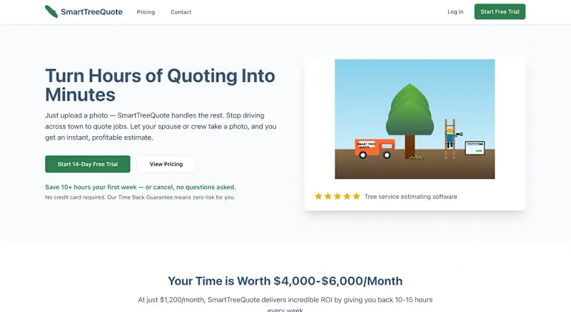 Cover image for SmartTreeQuote - AI-Powered by OpenAI for Smart Tree Estimate