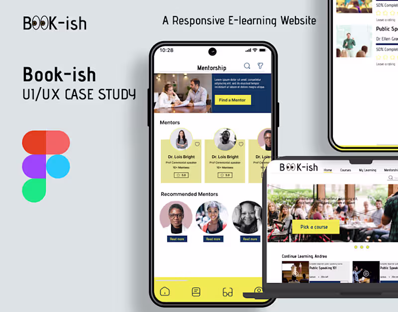 Cover image for E-Learning Public speaking Website