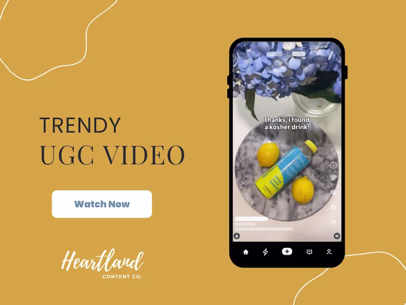 Cover image for Lemon Perfect UGC Trend Video Creation