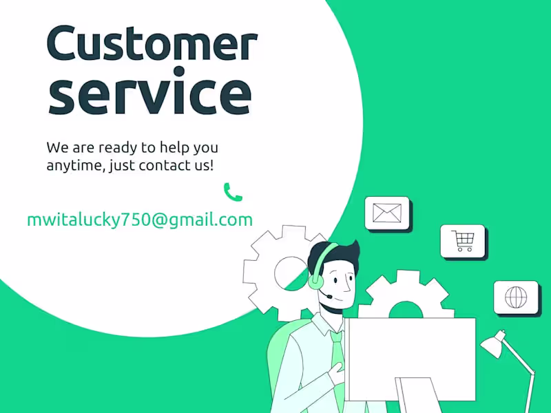Cover image for Customer Support Representative. 