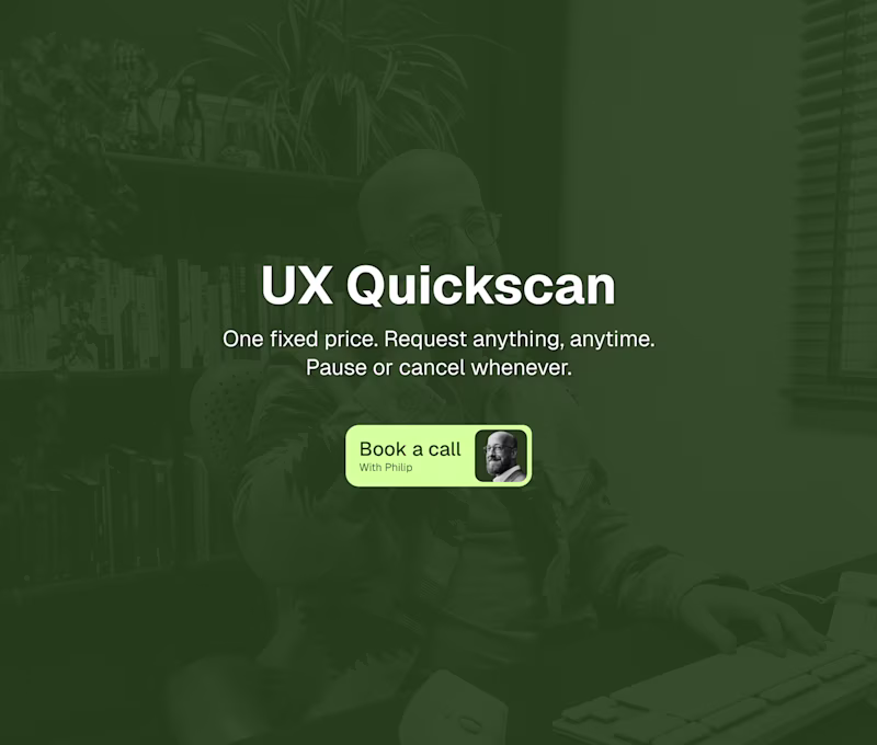 Cover image for UX QuickScan