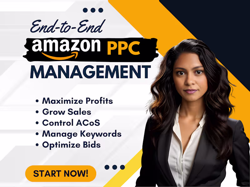 Cover image for Setup, Optimize, & Manage your Amazon PPC Campaigns