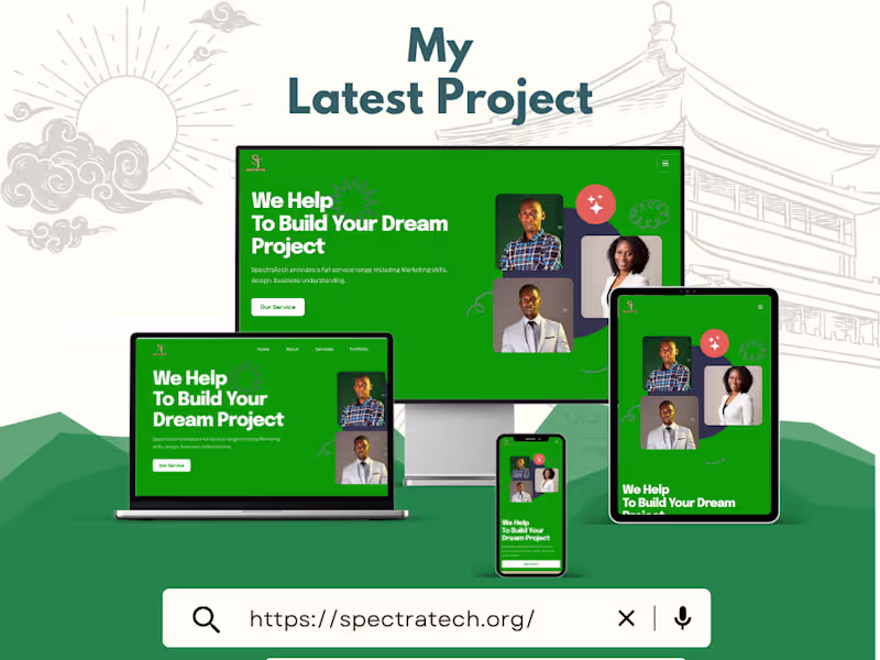 Cover image for SpectraTech – Built with 𝗙𝗿𝗮𝗺𝗲𝗿