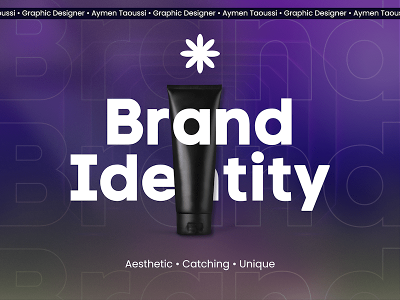 Cover image for Brand identity design, with Brand Strategy Guide