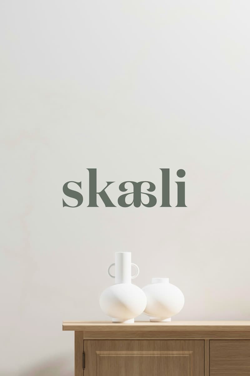 Cover image for SKAALI – Brand Identity for Interior Architecture