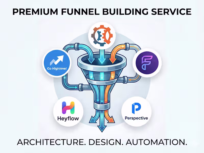Cover image for End-to-End Funnel Builder: Sales, Lead Gen & Interactive Flows