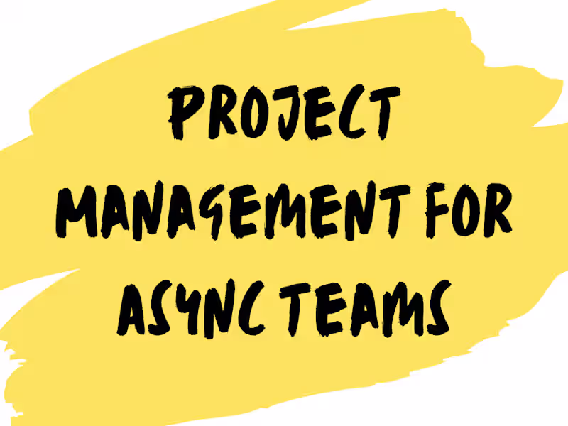 Cover image for Overwhelmed with projects management? Let me handle that for you