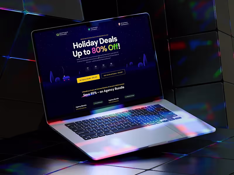 Cover image for Black Friday - Landing page design