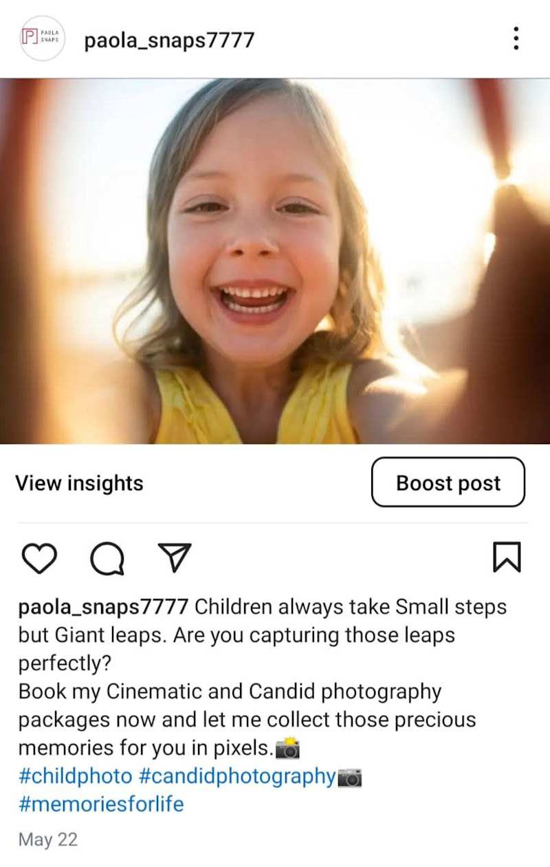 Cover image for Caption writing for an Instagram post