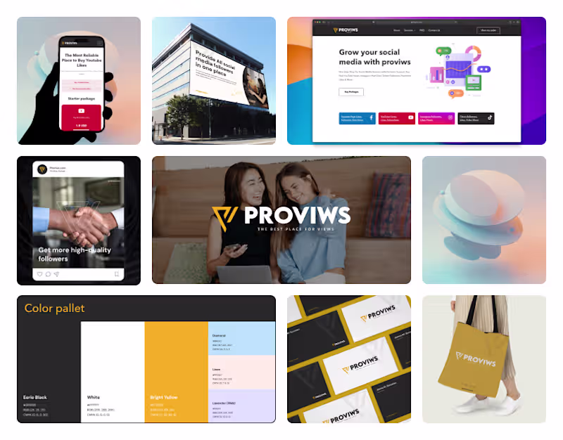 Cover image for Proviws - Brand identity & WordPress Development