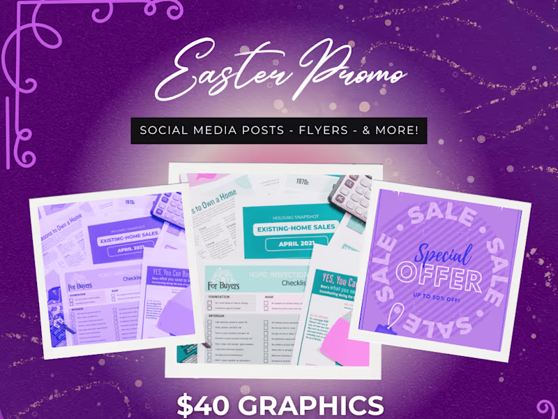 Cover image for $40 Graphics Easter Promo!