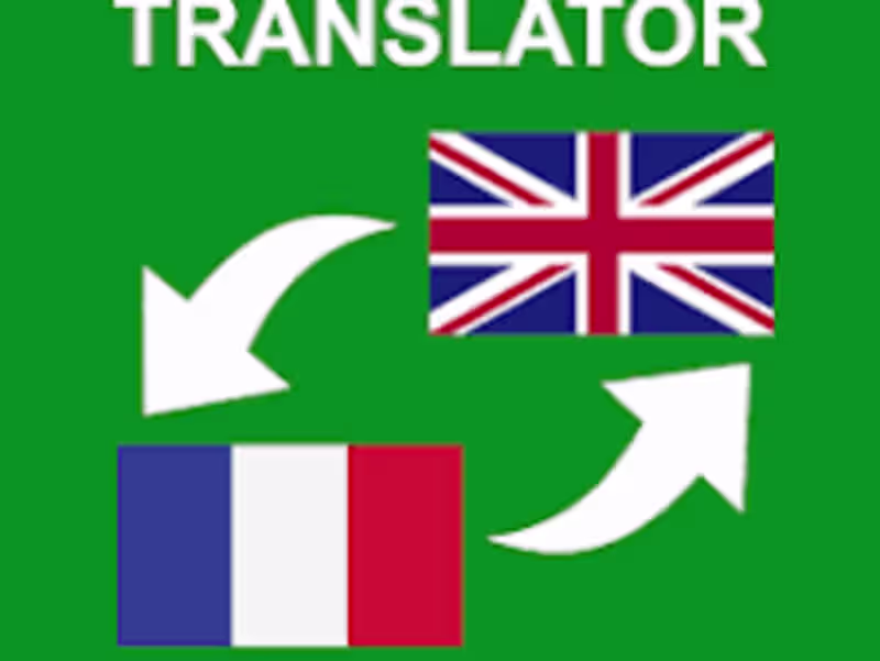 Cover image for English to French translation