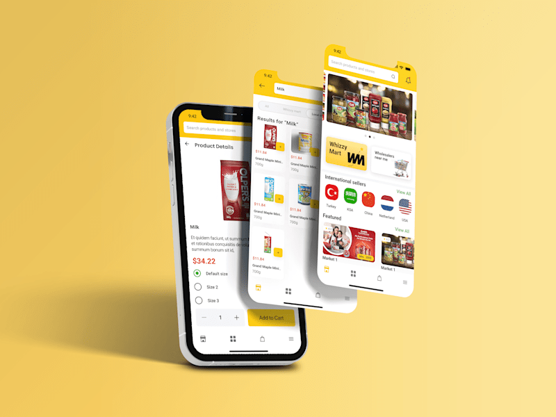 Cover image for Mobile application UI/ UX design 
