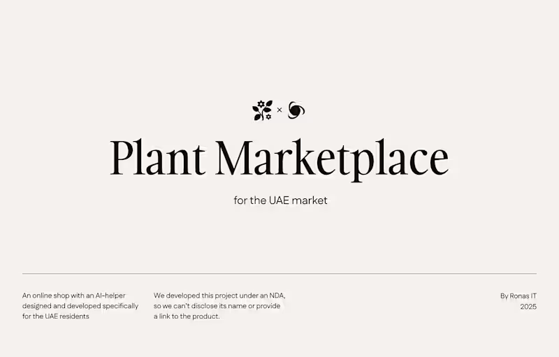 Cover image for AI Marketplace App Development for the UAE | Ronas IT