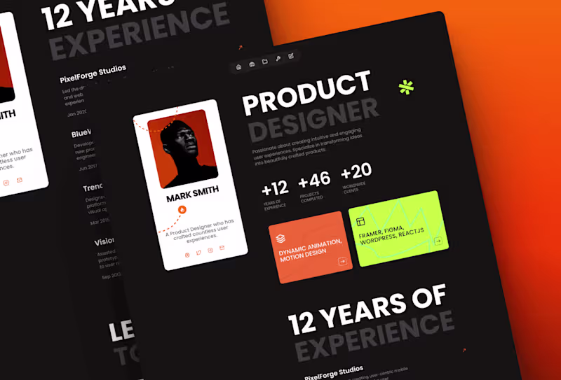 Cover image for Sawad — Modern Creative Portfolio