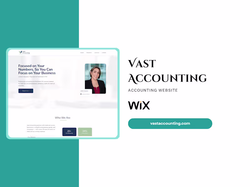 Cover image for Vast Accounting is a financial services firm built on one si...
