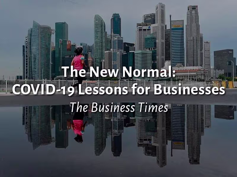 Cover image for [Article] Lessons for Businesses Beyond the Pandemic