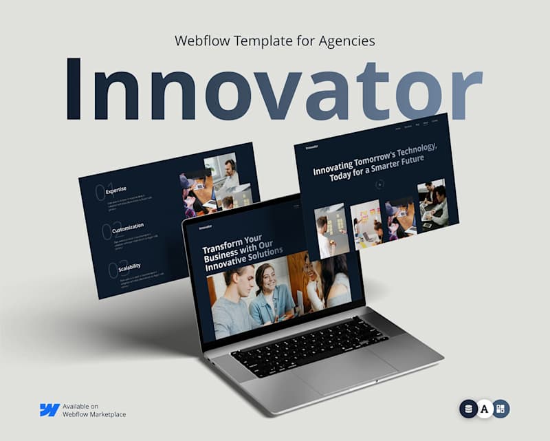 Cover image for Innovator - Webflow Template for Agencies