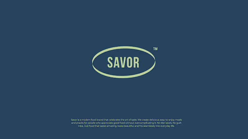 Cover image for SAVOR | BRANDING