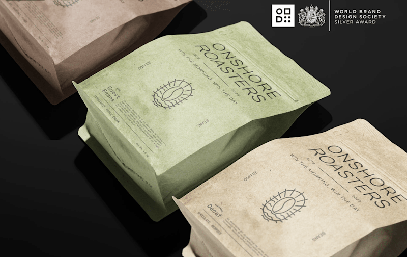 Cover image for Onshore Roasters – Brand Identity Design