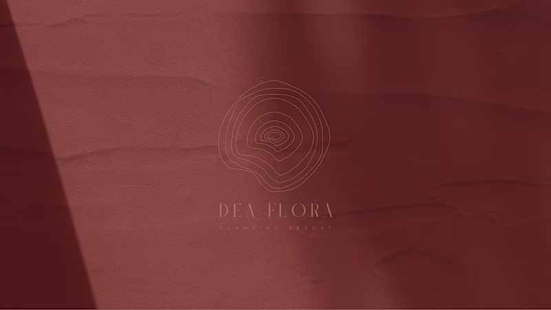 Cover image for Dea Flora Charming Resort | logo design