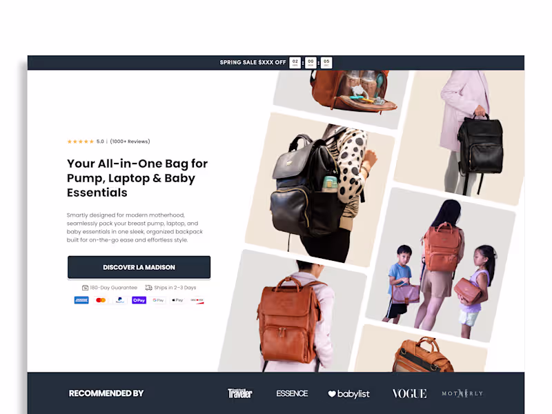 Cover image for La Madison is a brand built for mothers who balance work, fa...