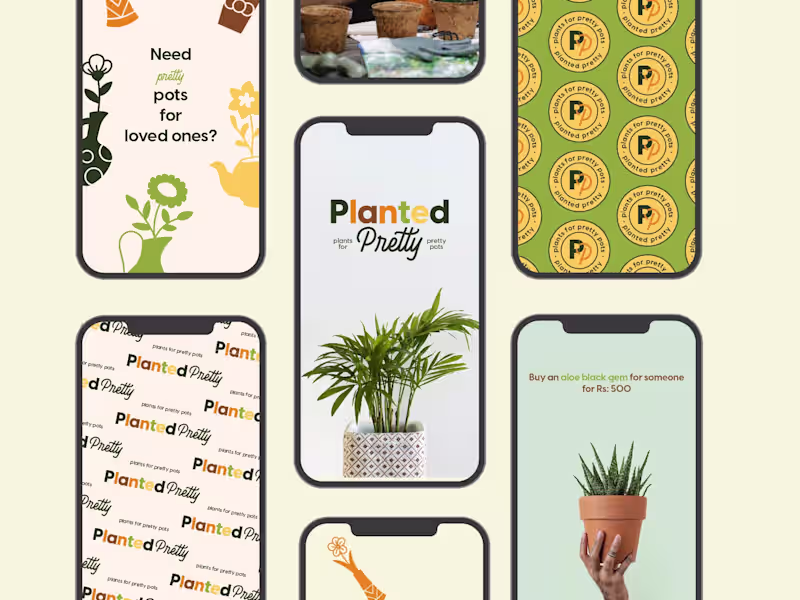 Cover image for PLANTED PRETTY | PLANTS POT SHOP