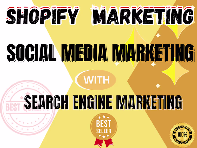 Cover image for Boost shopify sales shopify marketing shopify store promotion