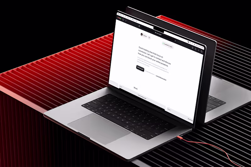 Cover image for Personal site - Framer development